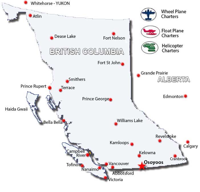 Osoyoos Charter Flights